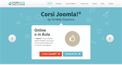 Desktop Screenshot of corsijoomla.com